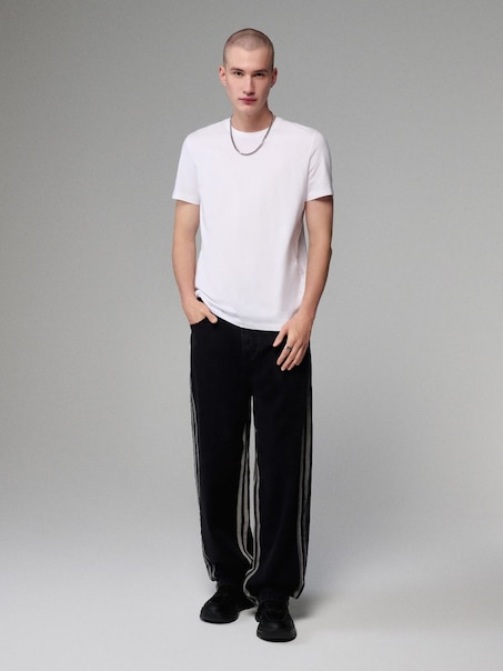 Baggy fit farmerke