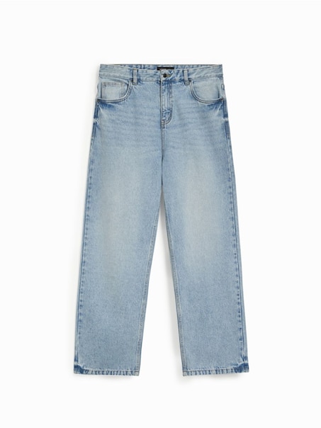 Jasnoniebieskie jeansy baggy fit