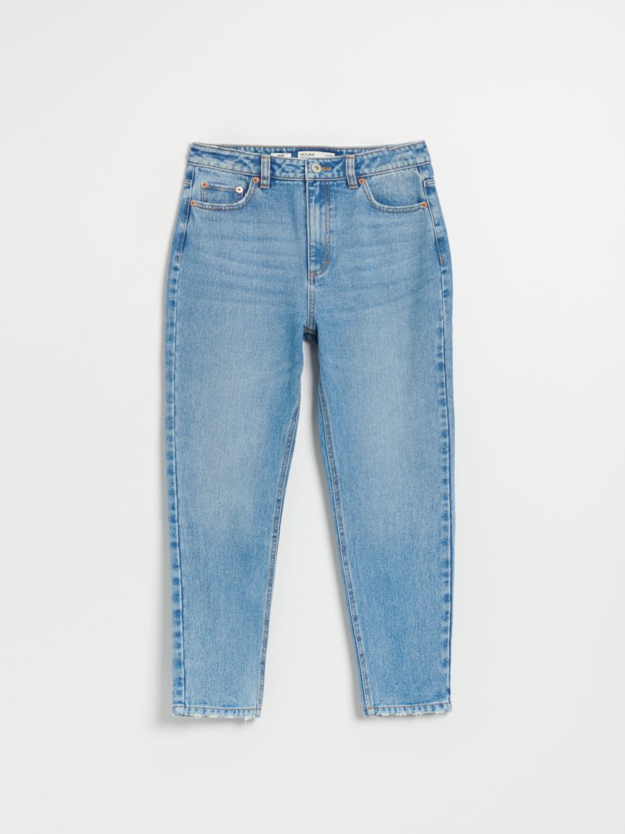 Jeans mom fit Colore indigo jeans - HOUSE - 6982W-57J