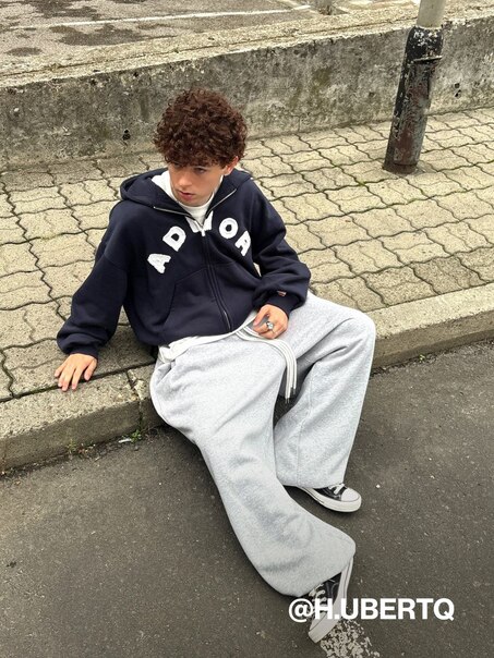 Dresowe joggery super baggy fit House x ADMOR szare