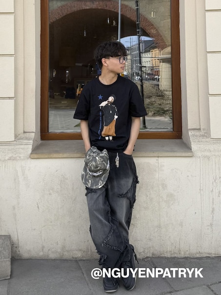 Czapka z daszkiem full cap z haftem i motywem camo