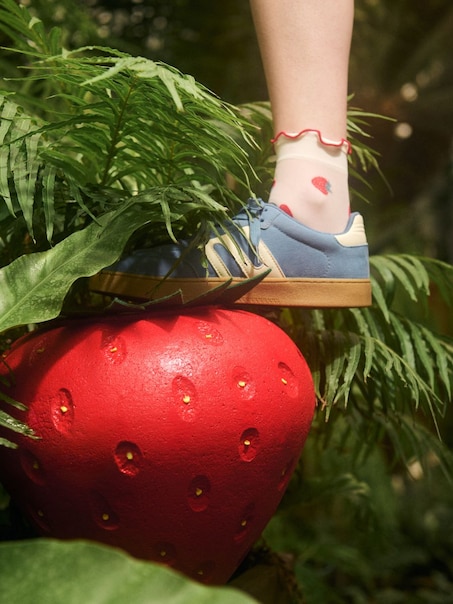 Zapatillas de deporte de cuero de imitación