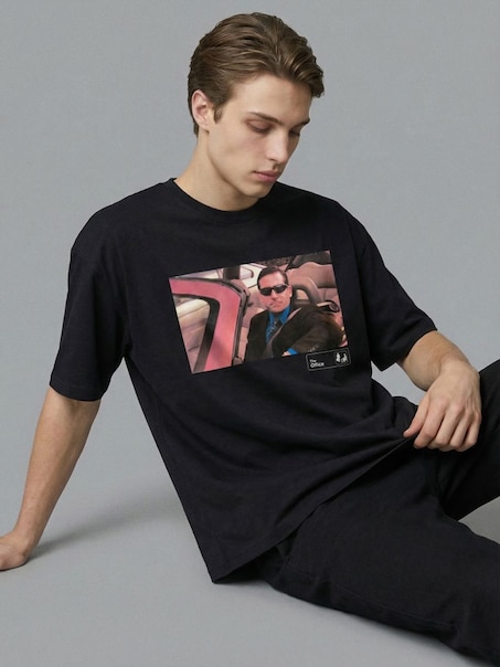 Czarna koszulka UNISEX z nadrukiem The Office