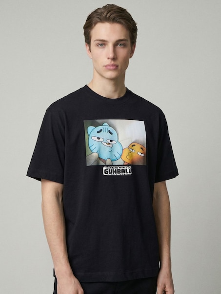 Футболка з принтом Gumball