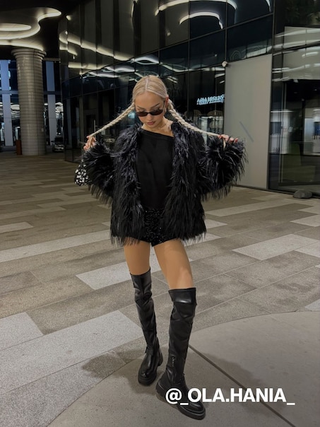 Куртка зі штучного хутра