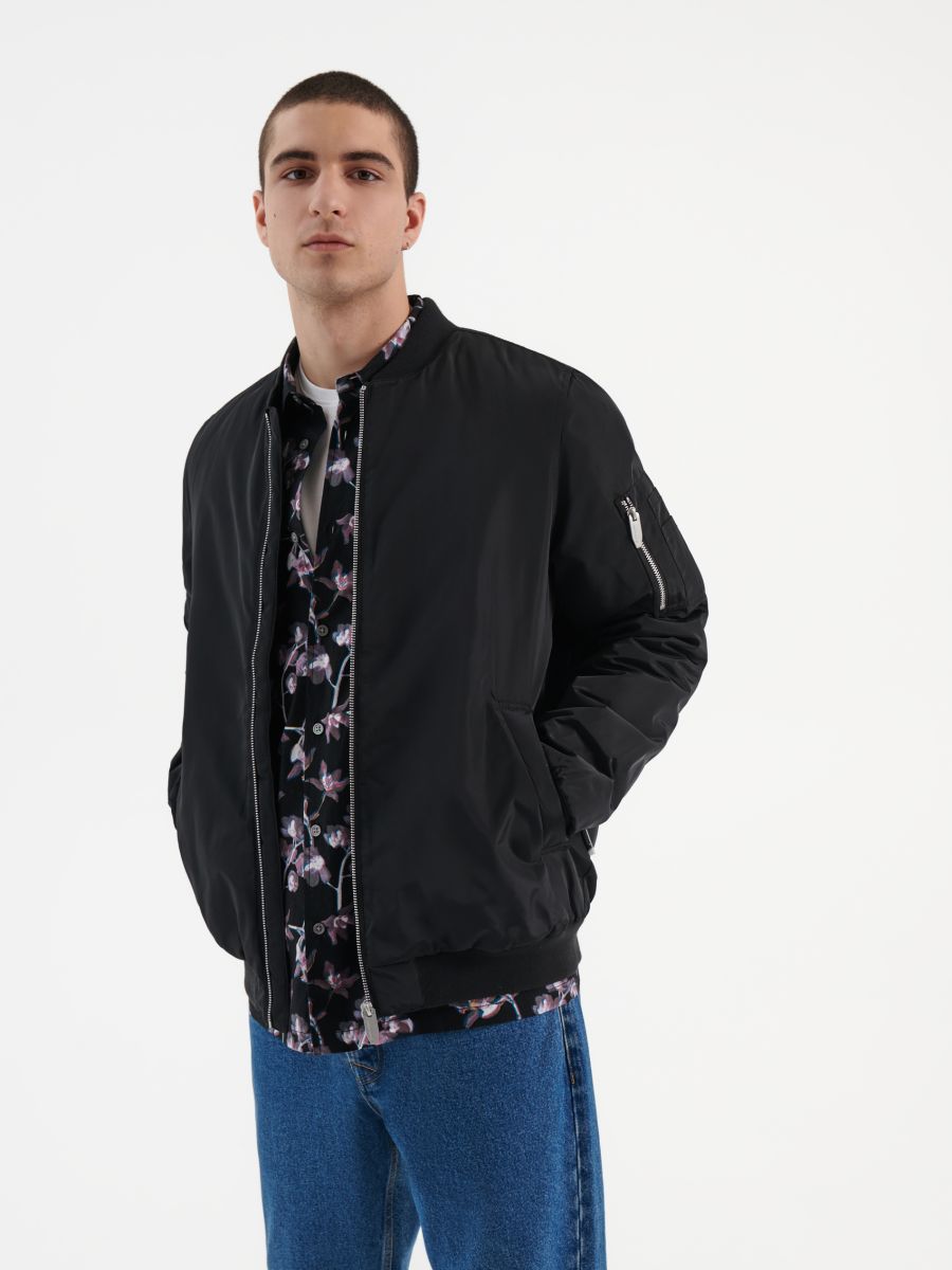 Ocieplana kurtka bomber - HOUSE - 7960K-99X