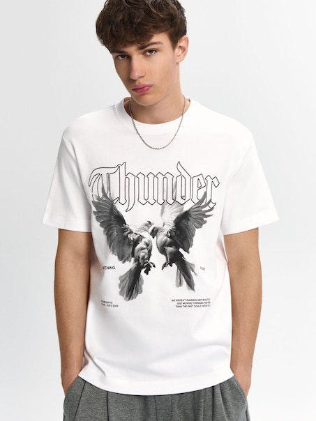 Футболка з принтом