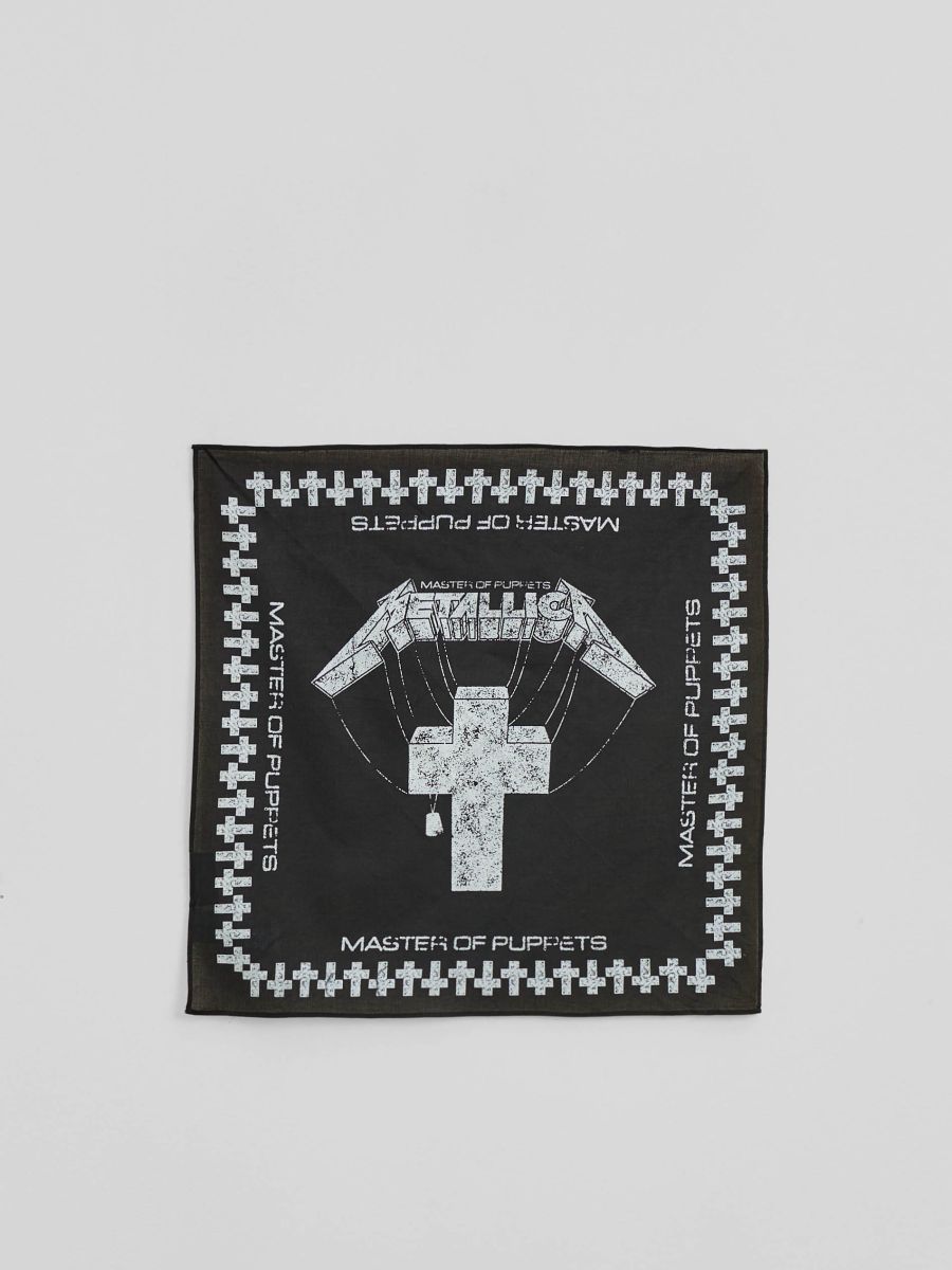 Šatka Metallica - čierna - HOUSE