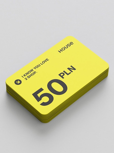Karta podarunkowa HOUSE 50 PLN