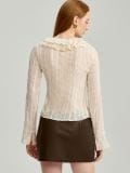 Bluza sa naborom - krem - HOUSE - small4