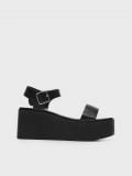 Sandali con suola alta - nero - HOUSE - small1