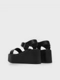 Sandali con suola alta - nero - HOUSE - small3