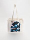 Borsa in cotone Billie Eilish - bianco - HOUSE - small1