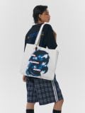 Borsa in cotone Billie Eilish - bianco - HOUSE - small2