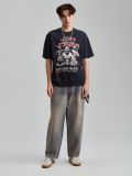 T-Shirt mit Druck Ultimate Fighting Championship - schwarz - HOUSE - small2