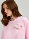 Majica s aplikacijom - roze - HOUSE - small2