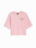 Majica s aplikacijom - roze - HOUSE - small1