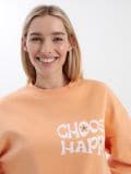 Bluza  Choose Happy - brzoskwiniowy - HOUSE - small2