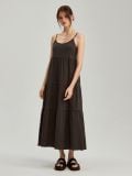 Vestido a media pierna - gris oscuro - HOUSE - small1