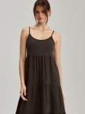 Vestido a media pierna - gris oscuro - HOUSE - small2