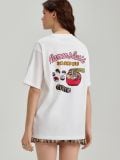 Trükisega oversize T-särk Mickey Mouse - valge - HOUSE - small2
