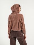Pulover s kapuco - zlato rjava - HOUSE - small1