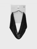 Podprsenka bralette s kryštálikmi - čierna - HOUSE - small2