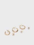 Orecchini confezione da 6 - oro - HOUSE - small5