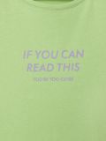 Majica od mekanog pamuka If You Can Read This - svetlo zelena - HOUSE - small6