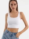 Top liso básico - blanco - HOUSE - small1