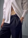 Παντελόνι wide leg - ανοιχτό γκρι - HOUSE - small1