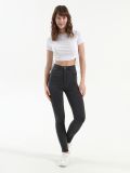 Kõrge värvliga skinny-lõikega teksad - antratsiit - HOUSE - small1