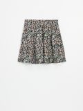 Spódnica mini w kwiaty - wielobarwny - HOUSE - small5