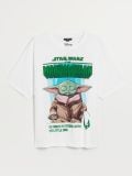 T-särk Star Wars: The Mandalorian - valge - HOUSE - small3