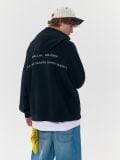 Duks sa kapuljačom i printom Billie Eilish Hit Me Hard and Soft - crno - HOUSE - small5