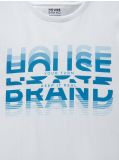 Футболка з принтом House Brand - білий - HOUSE - small5