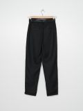 Pantalone sa visokim strukom i kaišem - crno - HOUSE - small7