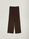 Wide leg pantalone - braon - HOUSE - small4