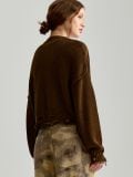 Cardigan oversize - marrone - HOUSE - small3