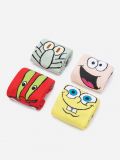 Calzini lunghi confezione da 4 SpongeBob - multicolore - HOUSE - small2