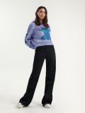 Sudadera oversize con capucha Lilo & Stitch - uva - HOUSE - small2