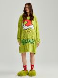 Zielony bluzokoc z kapturem The Grinch - zielony - HOUSE - small5