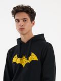 Bluza z kapturem Batman - czarny - HOUSE - small1