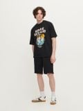 Majica s uzorkom Beavis and Butt-Head - crno - HOUSE - small4