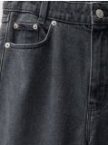 Jeansy wide leg z wysokim stanem - czarny - HOUSE - small6