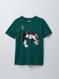Świąteczna koszulka Looney Tunes - ciemnozielony - HOUSE - small6