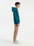 Bluza z kapturem oversize - ciemnoturkusowy - HOUSE - small4