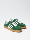 Zielone sneakersy w stylu retro - zielony - HOUSE - small2
