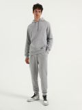 Joggers in felpa Basic grigi - grigio medio - HOUSE - small3