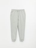 Joggers in felpa Basic grigi - grigio medio - HOUSE - small1